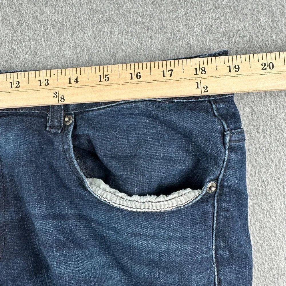 Ring of Fire Jeans Mens 34x30 Slim Blue Stretch Denim